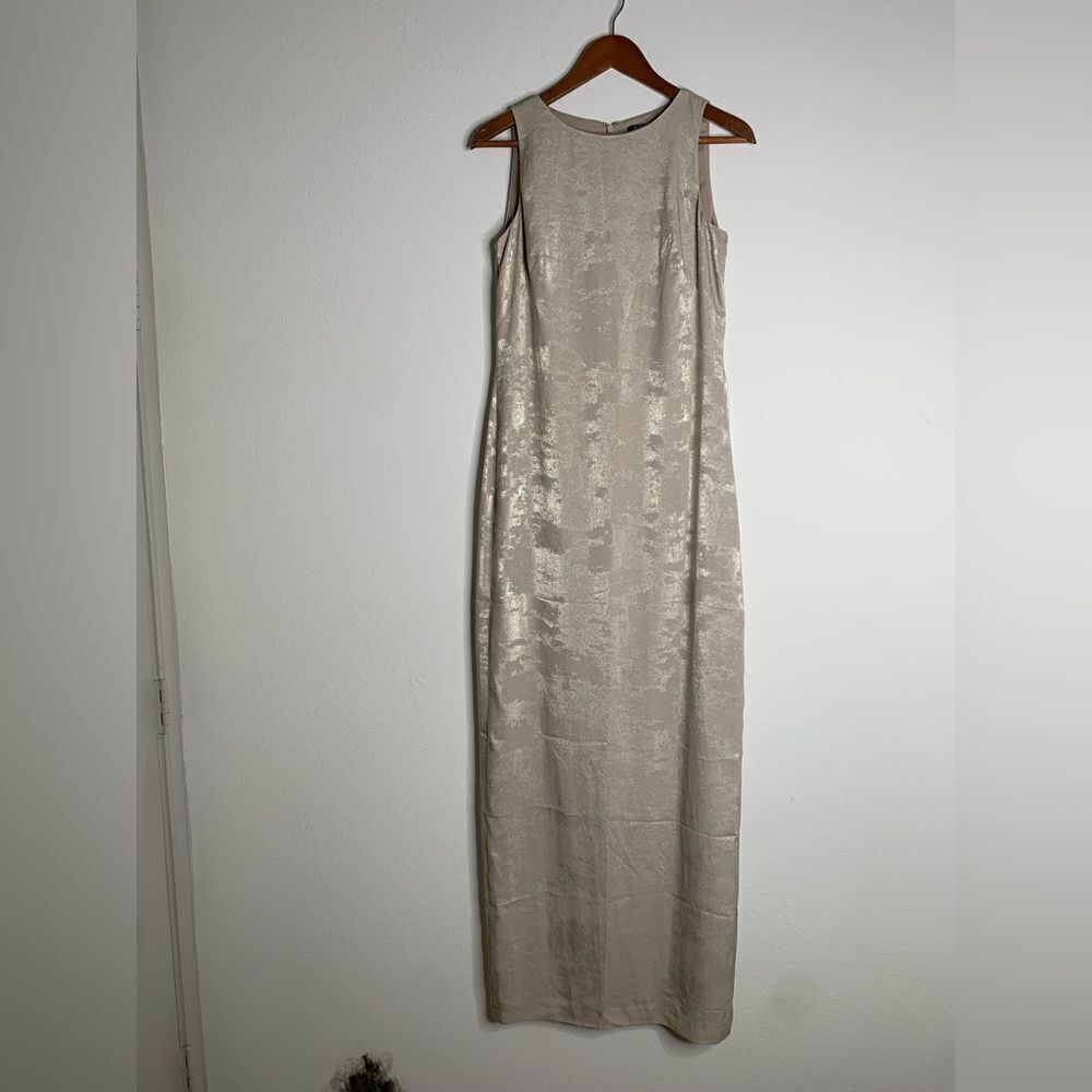 Ralph Lauren Strapless Cream Dress